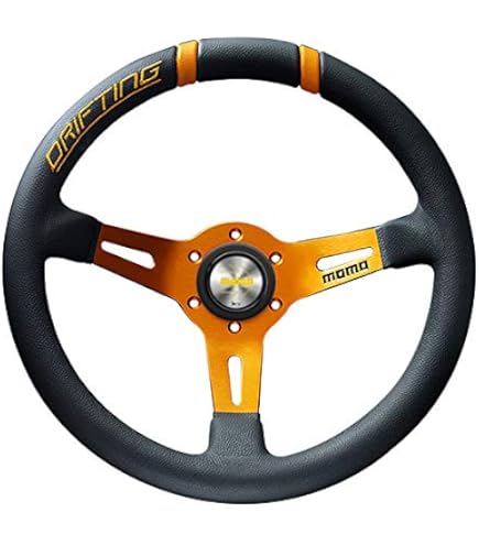 Amazon | MOMO ステアリング DRIFTING 33パイ 85mm DEEP ブラック